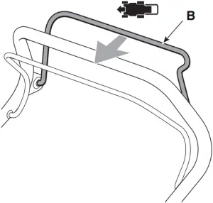 Drive ON lever Figure 7B