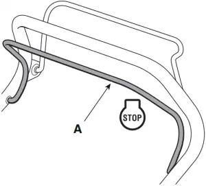 Engine brake lever cutting blade Figure 7A