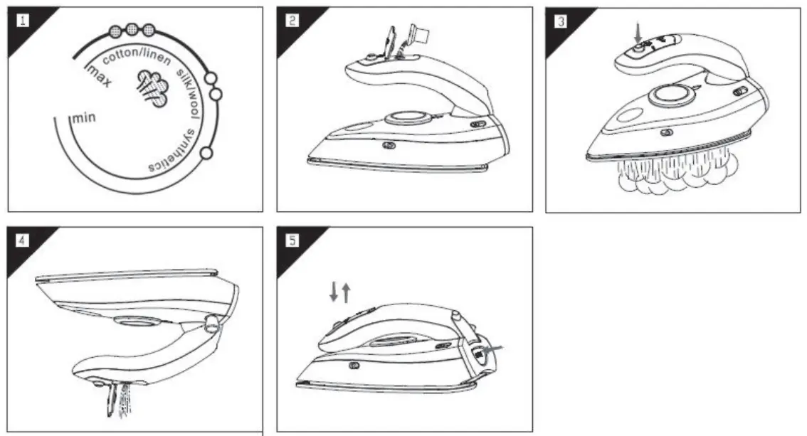 HYUNDAI SI 258 Travel Steam Iron - fig 2