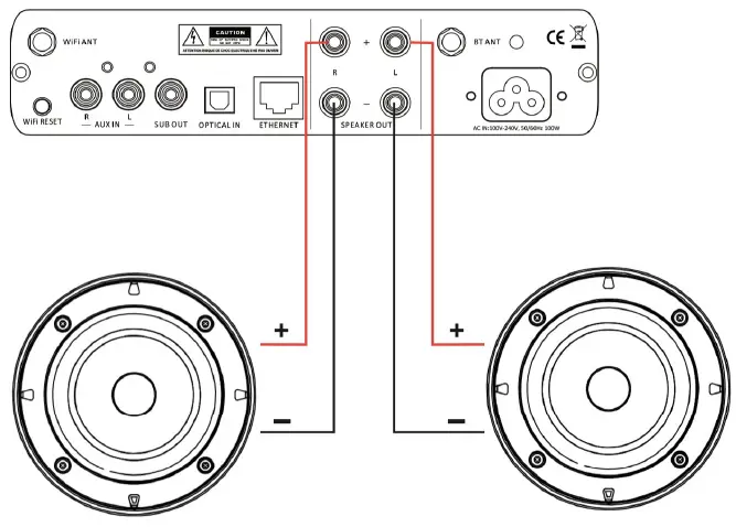 Soundavo HPS-3-WH Mini Pendant Speaker-2