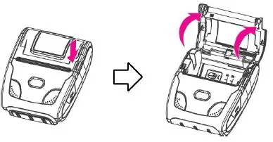 woosim systems WSP-R350 3 Inch Mobile Printer-9