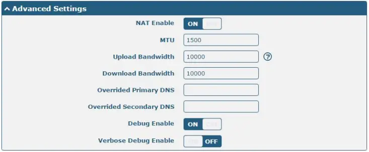 robustel R2000 cellular VPN router C25