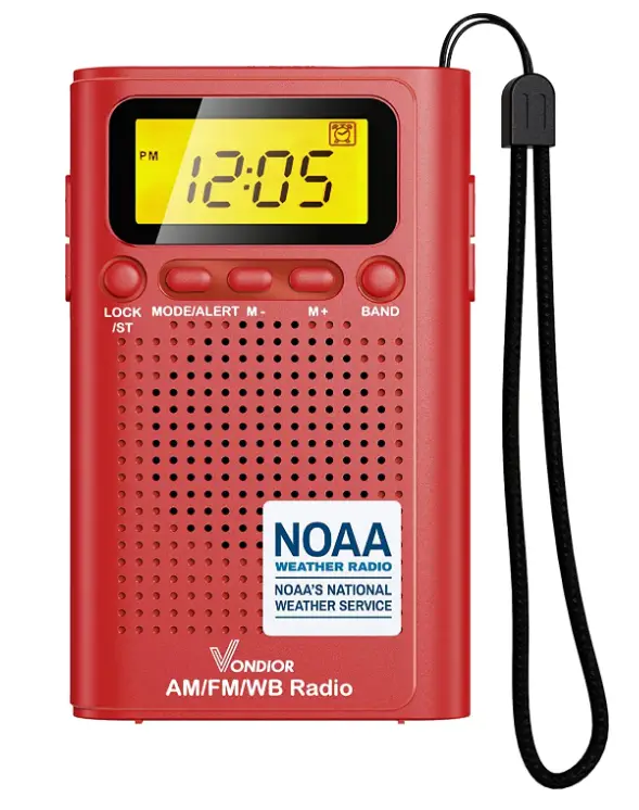 VONDIOR-NOAA-Weather-Radio-Emergency-Digital-Radio