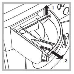 Hotpoint Washing Machine-Cleaning the detergent