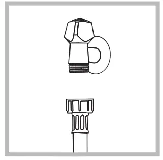 Hotpoint Washing Machine-Connecting the water inlet hose