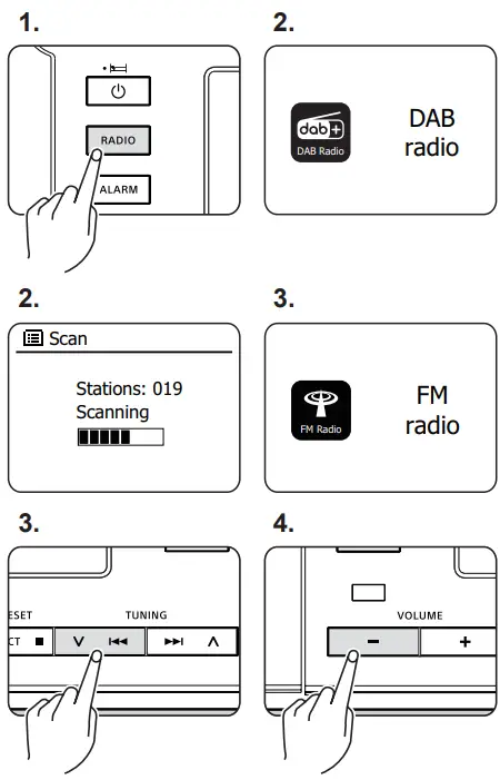 SANGEAN DDR 66BT Walnut Internet Radio - FIG 8