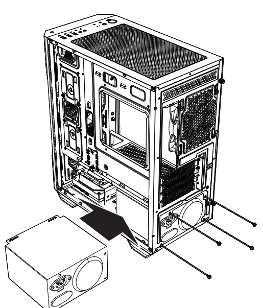 msi MAG FORGE M100R Gaming Case 10
