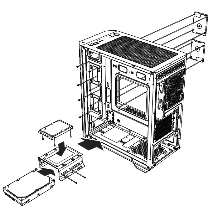 msi MAG FORGE M100R Gaming Case 5