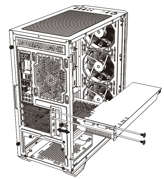 msi MAG FORGE M100R Gaming Case 9