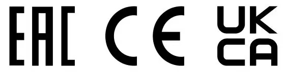 EAC CE UKCA logo