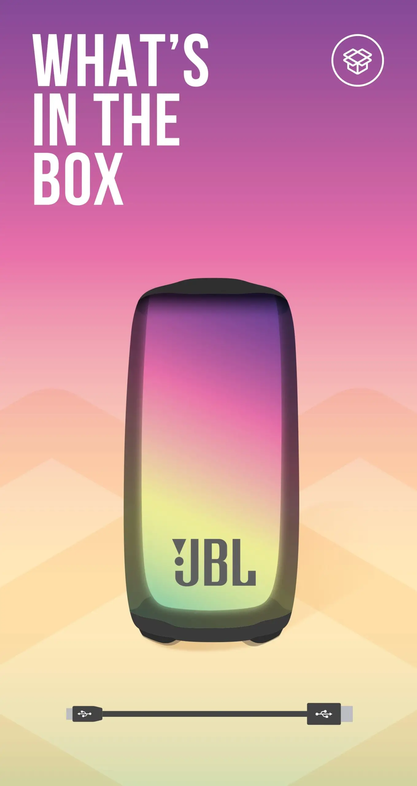 JBL Pulse 5 Portable Bluetooth Speaker with Light Show - overview