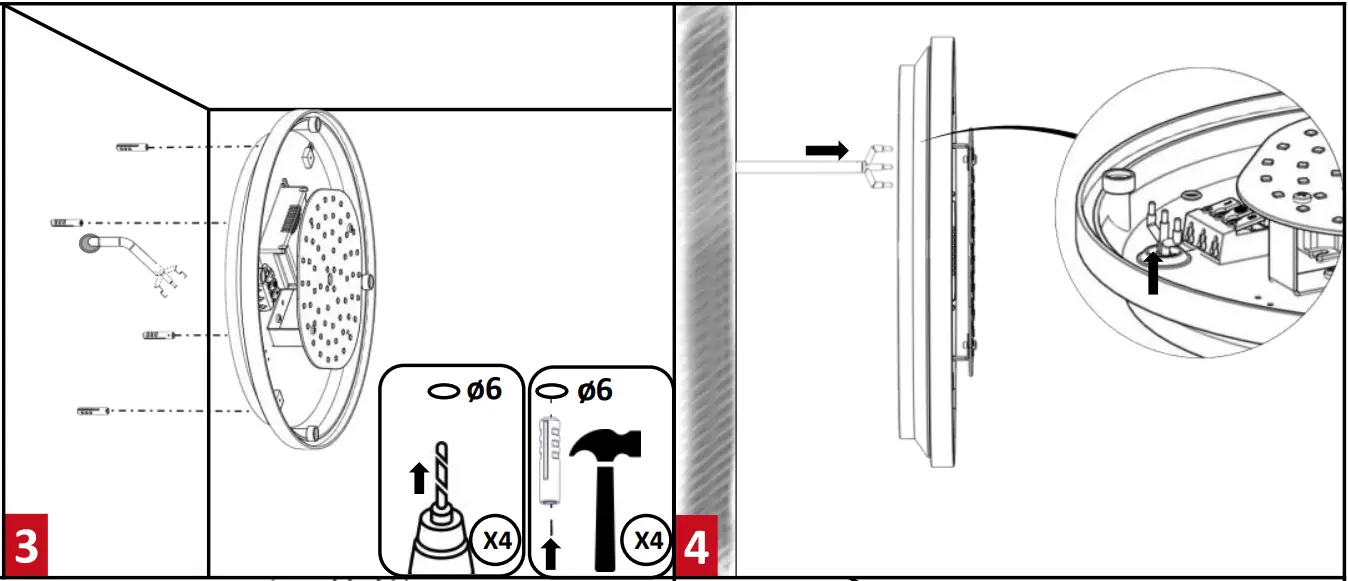 resistex 946705 Luminaire Hublot LED Priam - FIG 2