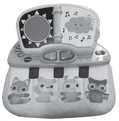 vtech VTC TOY22 Sunshine Days Tummy Time Piano
