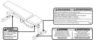 WARNING DECAL PLACEMENT