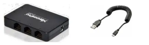 GL iNet GL-XE300 4G LTE Mobile Router - (Optional) Connect your Wired devices via the Mini Switch