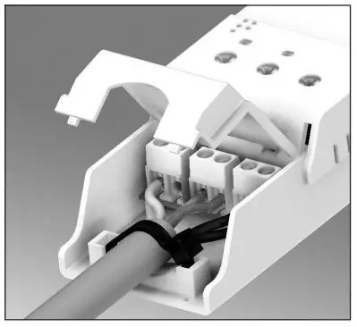 FIG 3 Cable fixation
