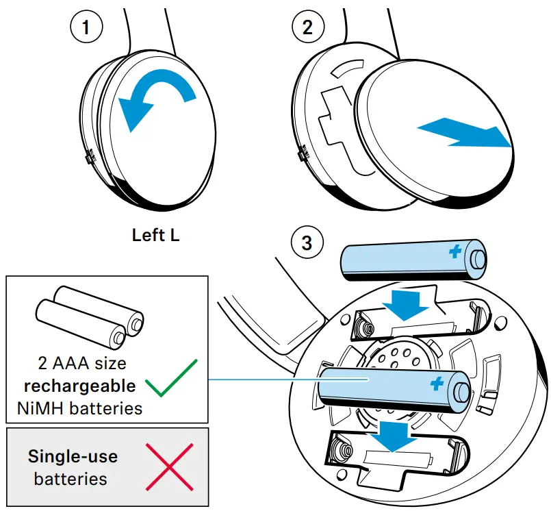 SENNHEISER RS 120 W TV Headphones - fig 7