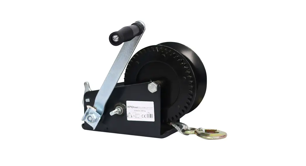 Xpotool 62974 1500kg Hand Winch User Manual Xpotool 62974 1500kg Hand Winch User Manual