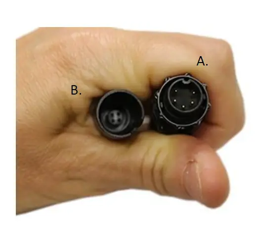 DMAC-ADXC Audiovox Camera to Dakota Micro Monitor Adapter Cable fig (2)