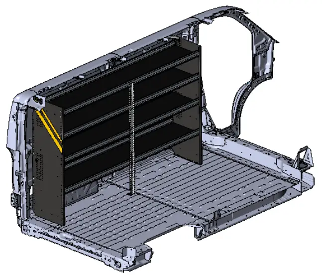 RANGER N5-DS84-4 Shelving-