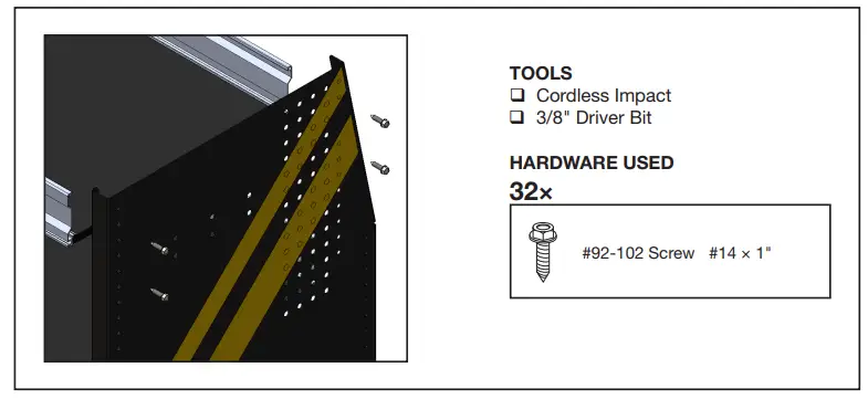 RANGER N5-DS84-4 Shelving - Cordless Impact
