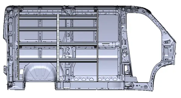 RANGER N5-DS84-4 Shelving - distance between