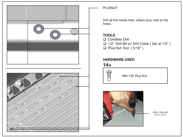 RANGER N5-DS84-4 Shelving - plus nuts