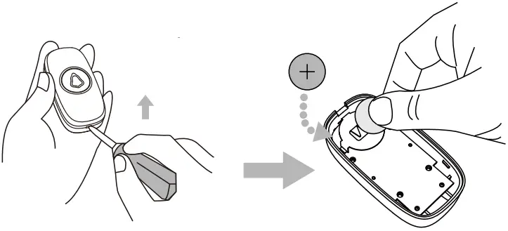secrui M520 + F55 Wireless Doorbell - Battery