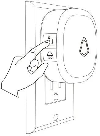 secrui M520 + F55 Wireless Doorbell - Music