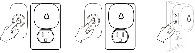 secrui M520 + F55 Wireless Doorbell - Pairing 3