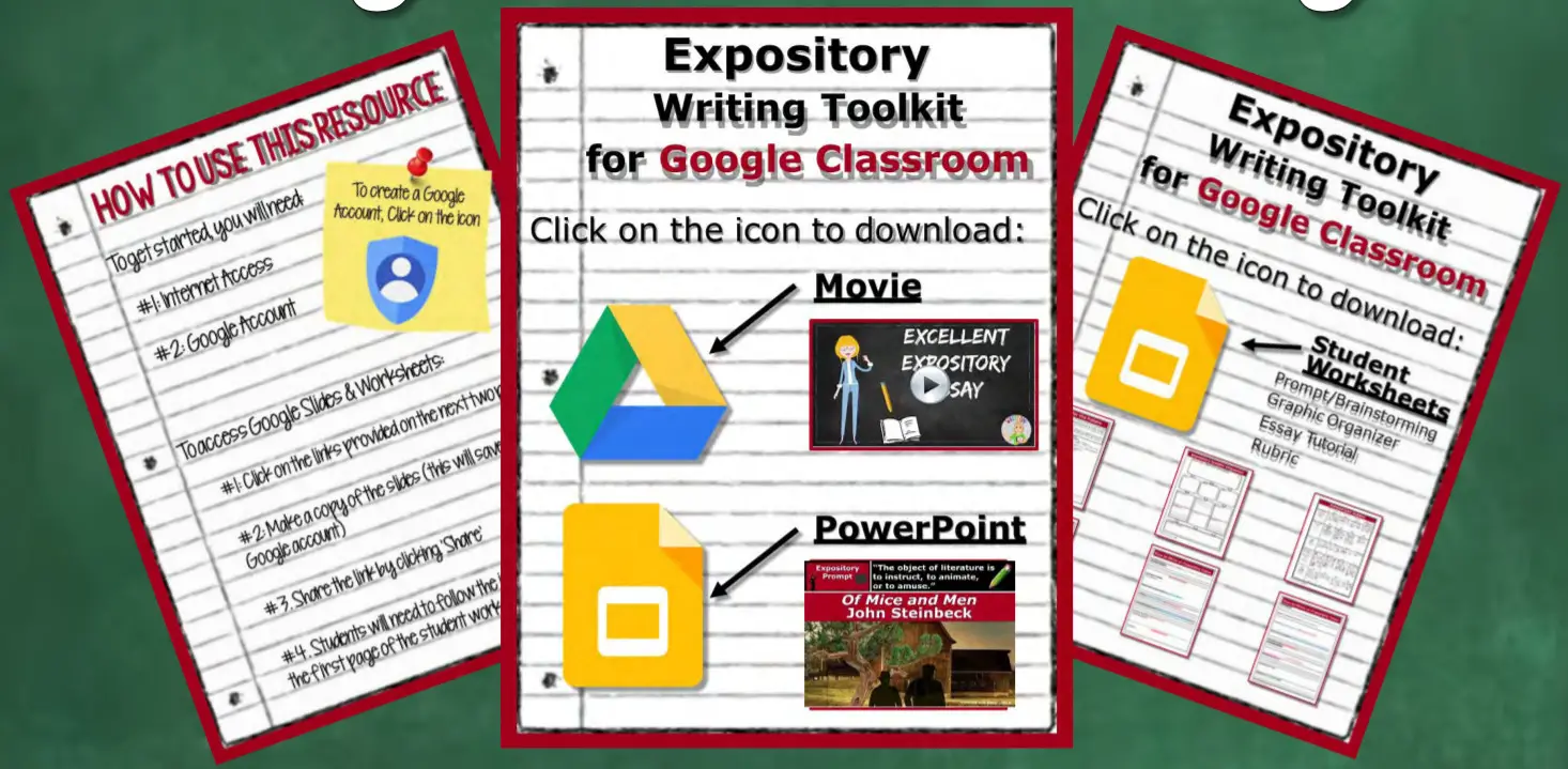 EXPOSITORY WRITING Of Mice and Men - step 6