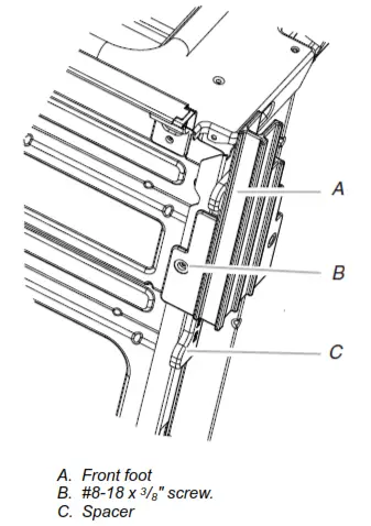 JENNAIR JMW2430LL 30 Inch Double Combination Electric Wall Oven- connector inside
