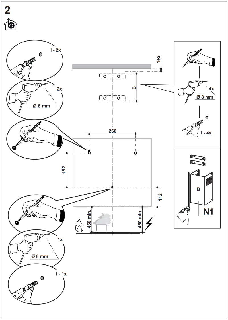 FRANKE FPJ Series Evo Plus Wall Hood - fig 3