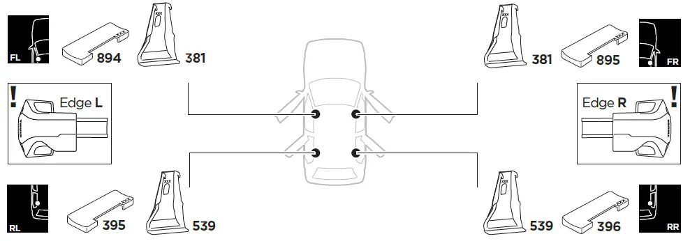 THULE-145318-Evo-Clamp-Roof-Bar-Fitting-Kit -02
