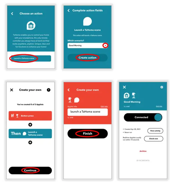 sOmfy IFTTT Integration for Tahoma RTS - fig6