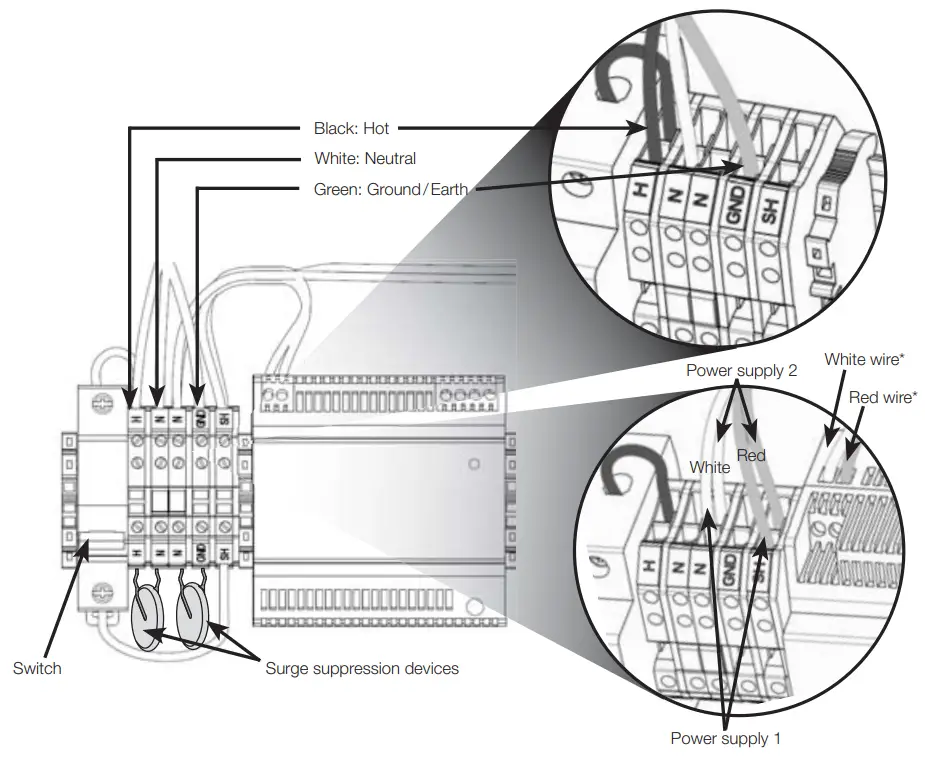 LUTRON PD8-65A-120L3-15 QS -Control Feed