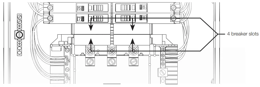 LUTRON PD8-65A-120L3-15 QS -breaker