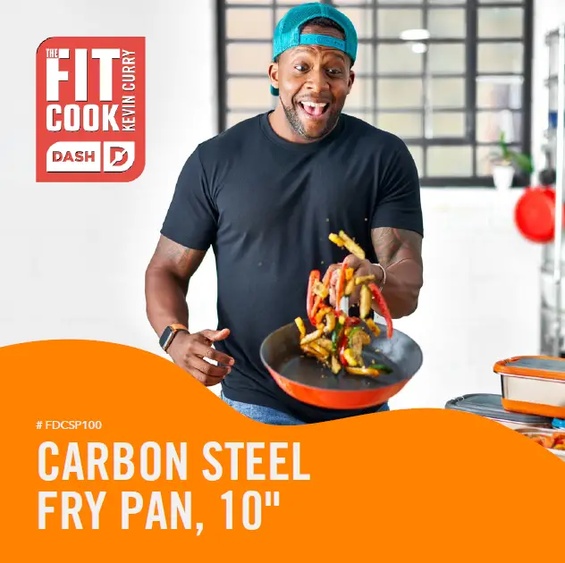 Dash 10" Carbon Steel Fry Pan FDCSP100