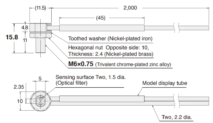 E32-LR11NP 2M (Free Cutting)