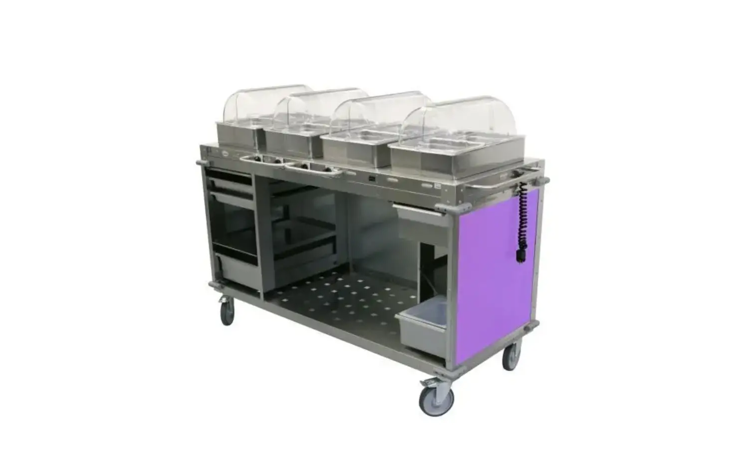 Cadco Cbc-hhhh-l7 Purple Mobileserv 4 Bay Mobile Hot Buffet Cart User Manual Cadco Cbc-hhhh-l7 Purple Mobileserv 4 Bay Mobile Hot Buffet Cart User Manual