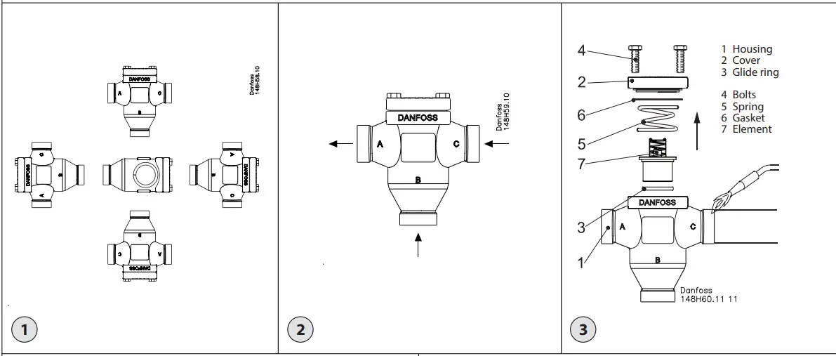 Danfoss ORV 25-80 Temperature Regulating Valve - fig 1