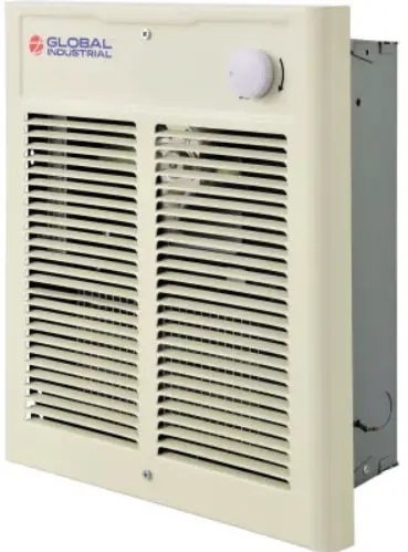 GLOBAL INDUSTRIAL 246744 Fan Forced Wall Heater