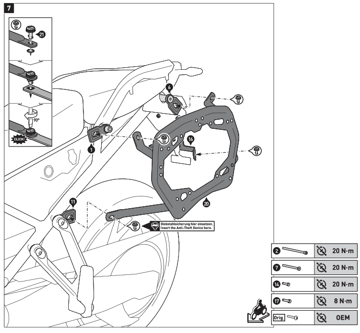 SW MOTECH BC.SYS.11.953.20000 SysBag 30 Bag System - fig8