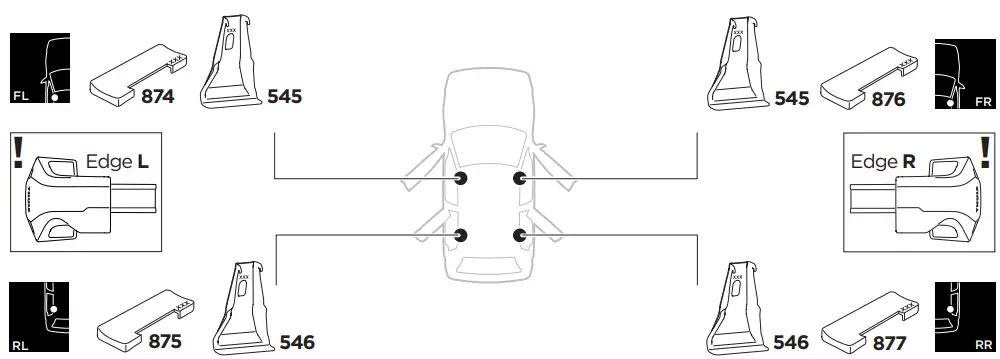 THULE 145314 Kit Roof Racks-fig4