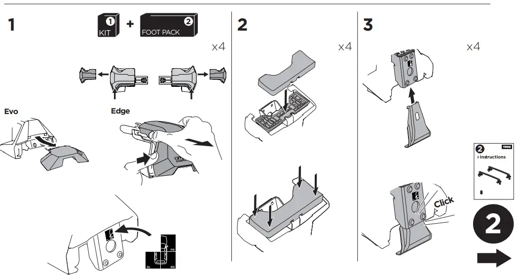 THULE 145314 Kit Roof Racks-fig5