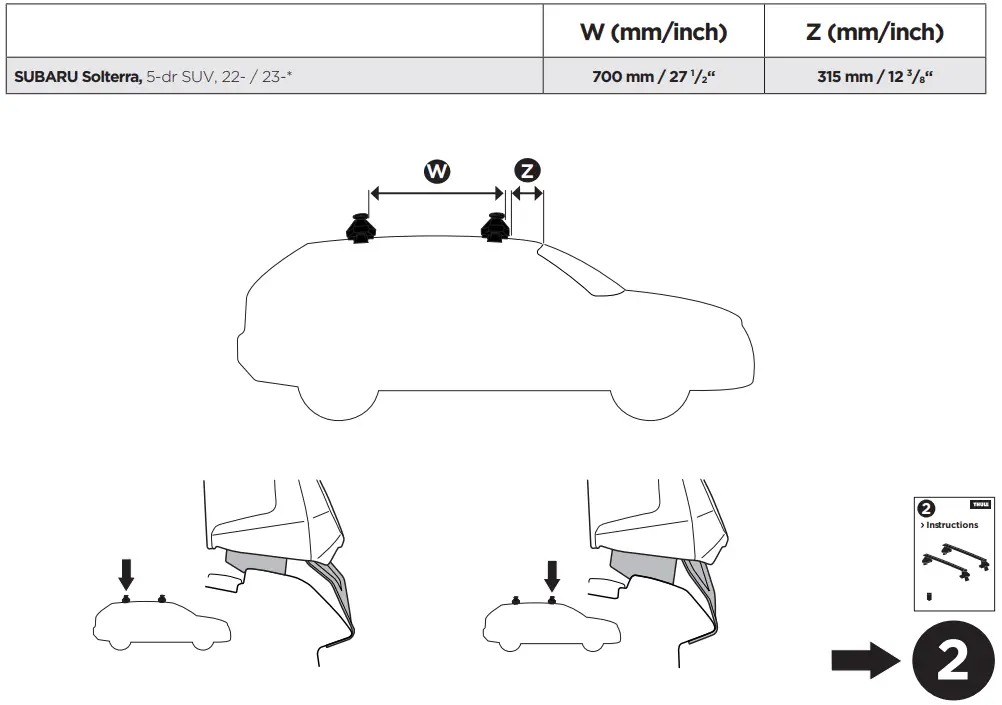 THULE 145314 Kit Roof Racks-fig7