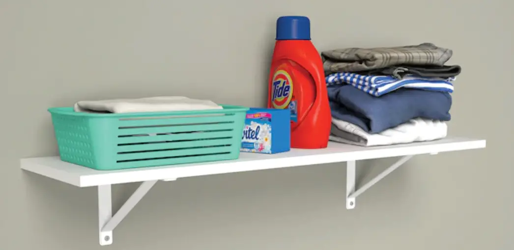 Closetmaid 3304640 10-inch D White Wood Closet Shelf Kit Instruction Manual Closetmaid 3304640 10-inch D White Wood Closet Shelf Kit Instruction Manual