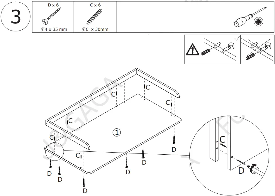 FUFU GAGA LJY-KF330038-01 6 Pair White Composite Shoe Organizer - fig 11