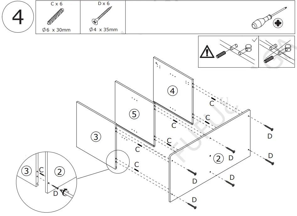FUFU GAGA LJY-KF330038-01 6 Pair White Composite Shoe Organizer - fig 12