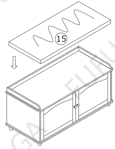 FUFU GAGA LJY-KF330038-01 6 Pair White Composite Shoe Organizer - fig 18